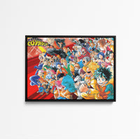 Tableau Boku No Hero Heros Determines Unis