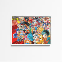 Tableau Boku No Hero Heros Determines Unis