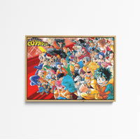 Tableau Boku No Hero Heros Determines Unis