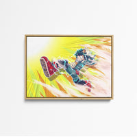 Tableau Boku No Hero Heros Electrisant Volant