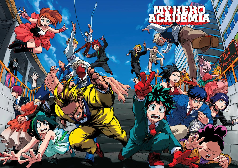 Tableau Boku No Hero Heros En Action
