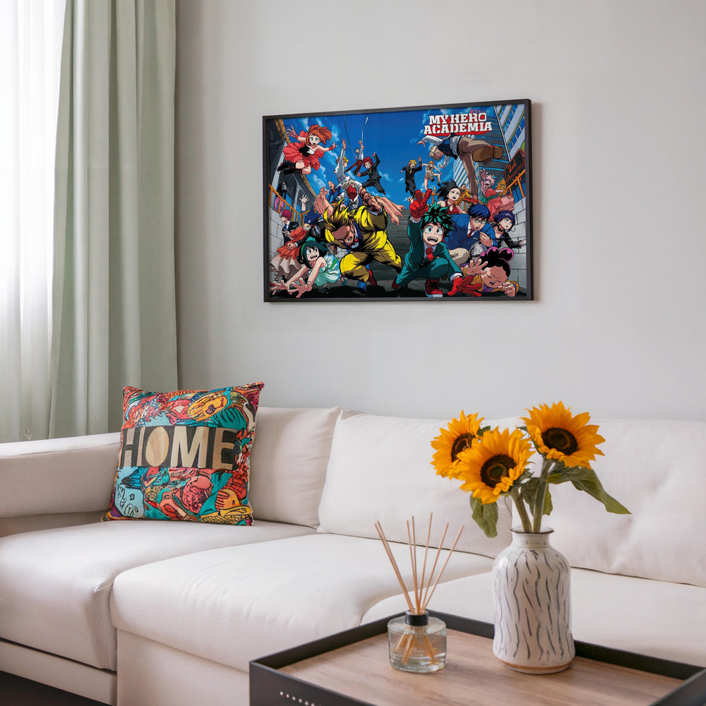 Tableau Boku No Hero Heros En Action