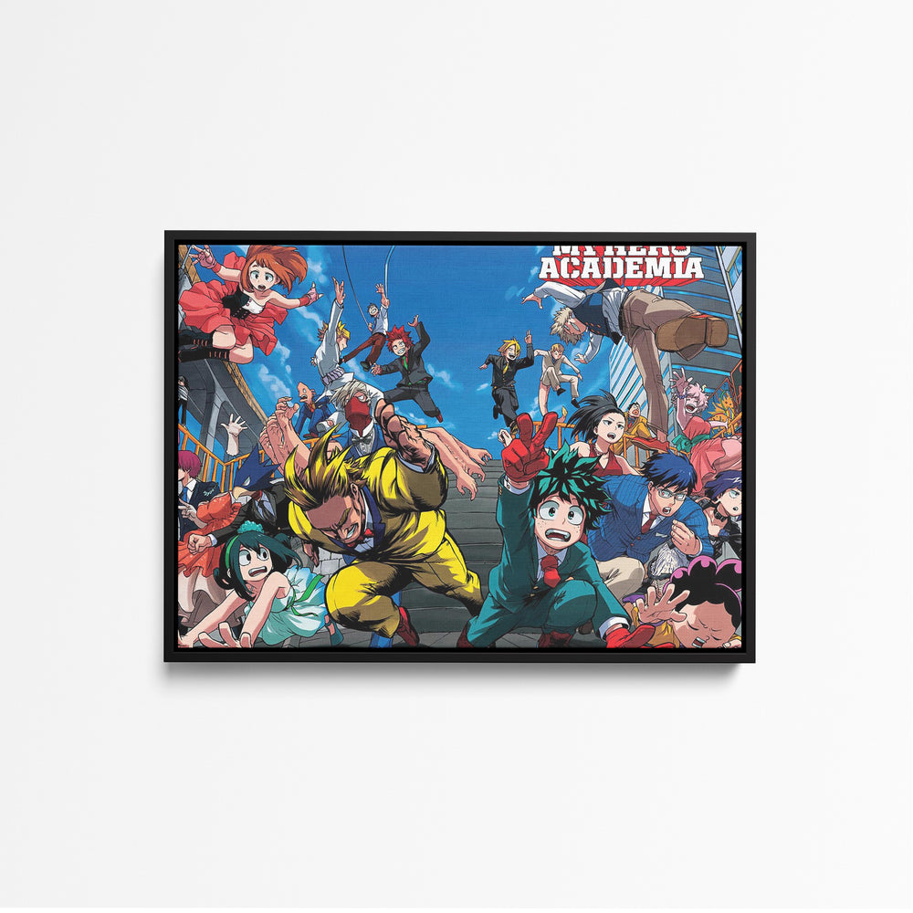 Tableau Boku No Hero Heros En Action