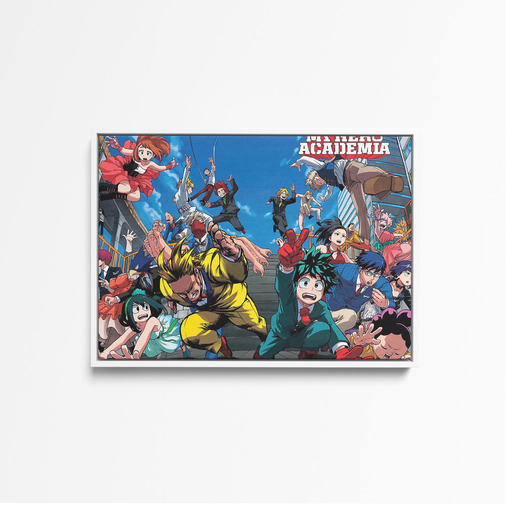 Tableau Boku No Hero Heros En Action