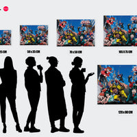 Tableau Boku No Hero Heros En Action