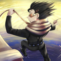 Tableau Boku No Hero Heros Flottant Ciel