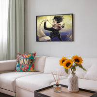 Tableau Boku No Hero Heros Flottant Ciel