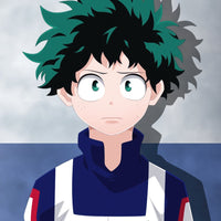 Tableau Boku No Hero Heros Intense Regard