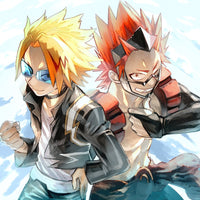 Tableau Boku No Hero Heros Optimistes Combattants