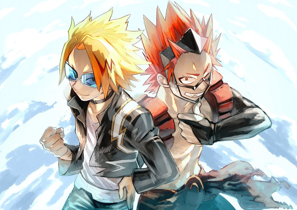 Tableau Boku No Hero Heros Optimistes Combattants