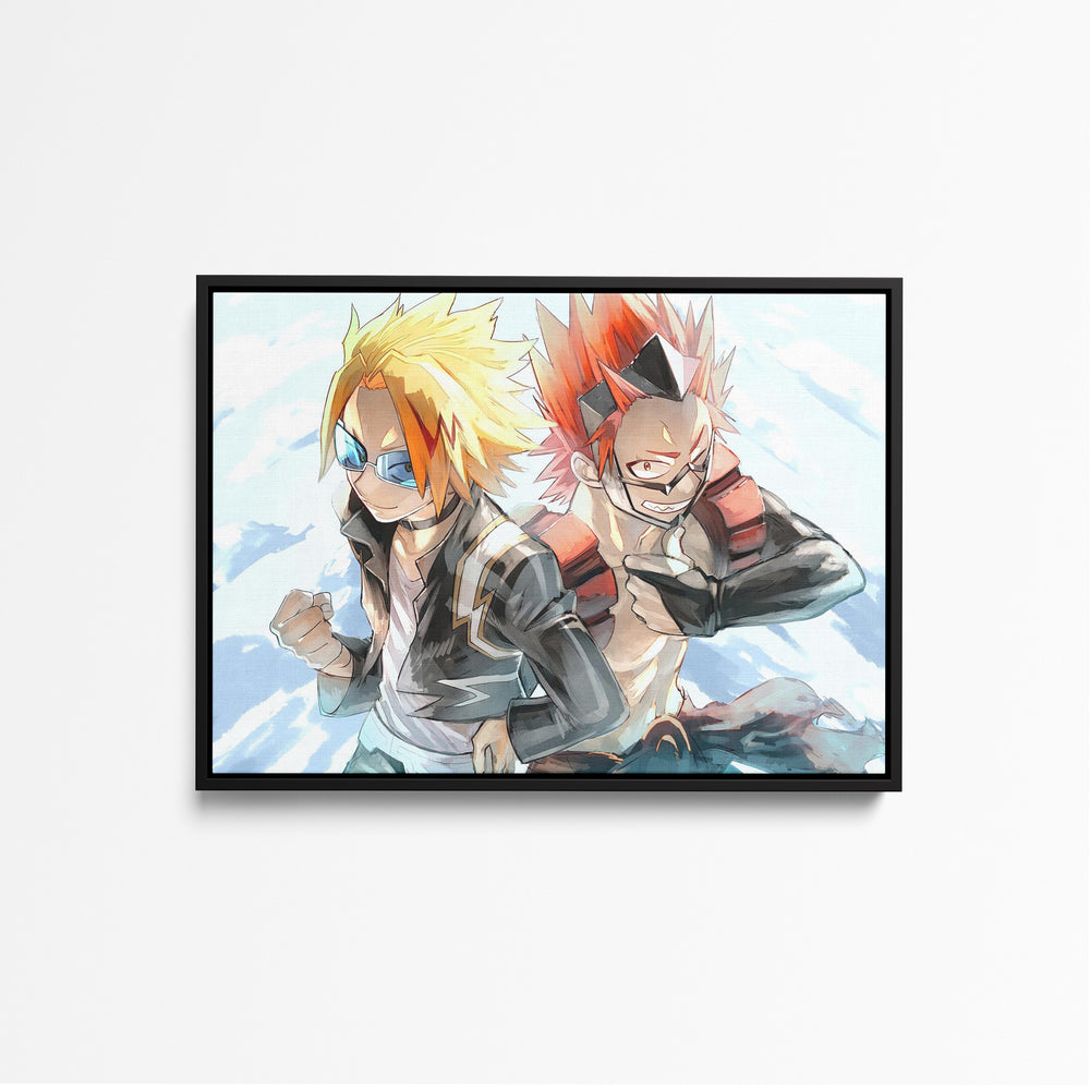 Tableau Boku No Hero Heros Optimistes Combattants