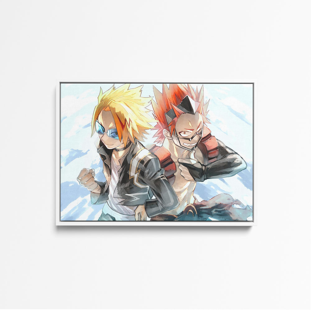 Tableau Boku No Hero Heros Optimistes Combattants