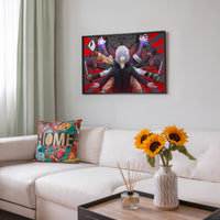 Tableau Boku No Hero Personnage Multibras Sombre