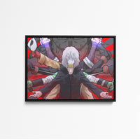 Tableau Boku No Hero Personnage Multibras Sombre