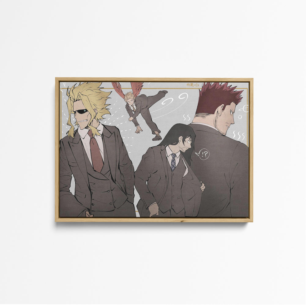 Tableau Boku No Hero Personnages En Costumes