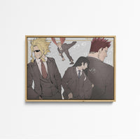 Tableau Boku No Hero Personnages En Costumes