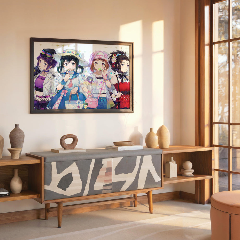 Tableau Boku No Hero Quatuor Mode Ete