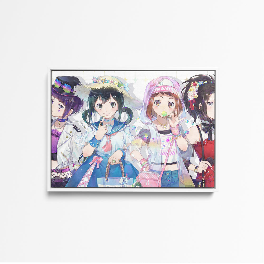 Tableau Boku No Hero Quatuor Mode Ete
