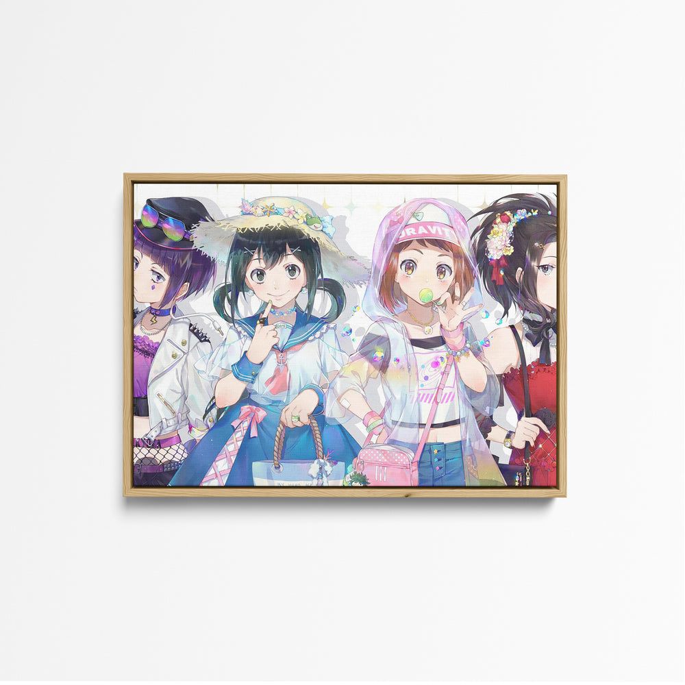 Tableau Boku No Hero Quatuor Mode Ete