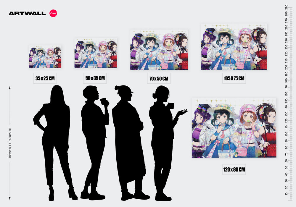 Tableau Boku No Hero Quatuor Mode Ete