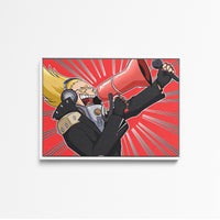 Tableau Boku No Hero Superheros Criant