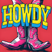 Tableau Cowboy Howdy Elegant