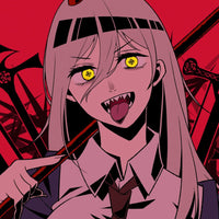 Tableau Chainsaw Man Demon Aux Epees