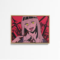 Tableau Chainsaw Man Demon Aux Epees