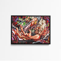 Tableau Chainsaw Man Demon Tronconneuse Enrage