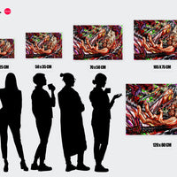 Tableau Chainsaw Man Demon Tronconneuse Enrage