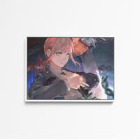 Tableau Chainsaw Man Femme Et Tronconneuse