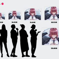 Tableau Chainsaw Man Femme Yeux Flamboyants