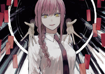 Tableau Chainsaw Man Jeune Fille Hypnotique
