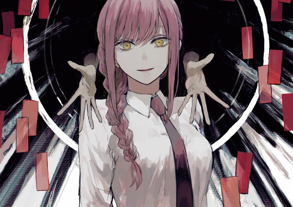 Tableau Chainsaw Man Jeune Fille Hypnotique