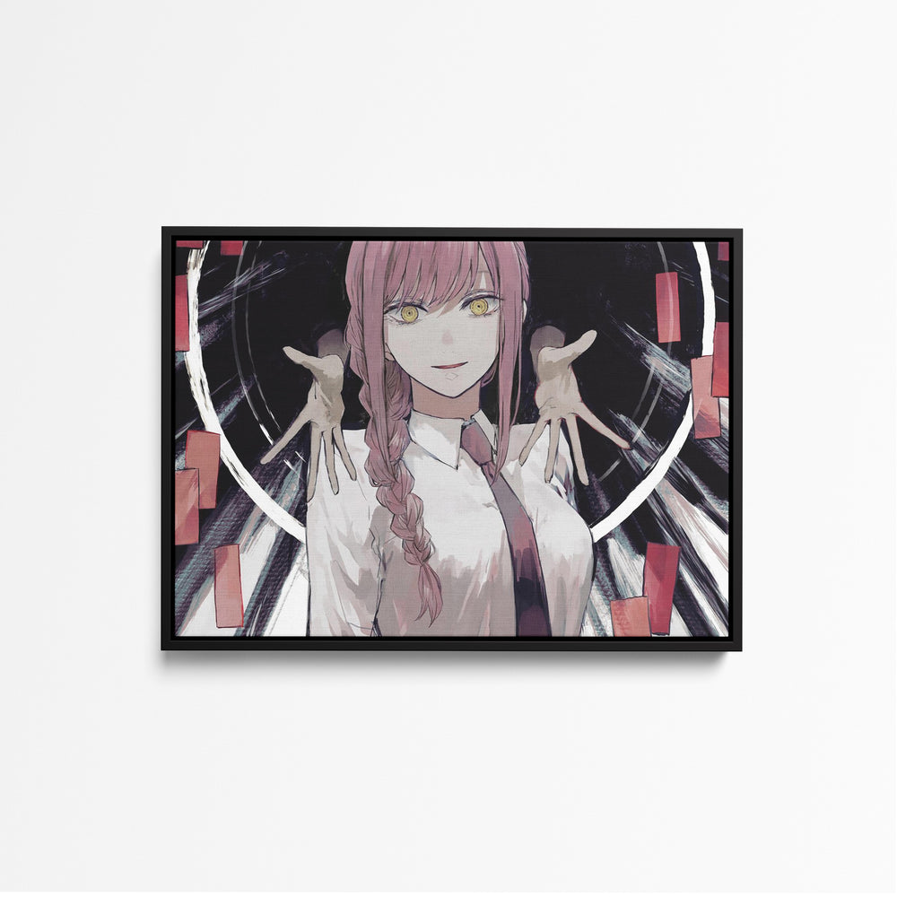 Tableau Chainsaw Man Jeune Fille Hypnotique