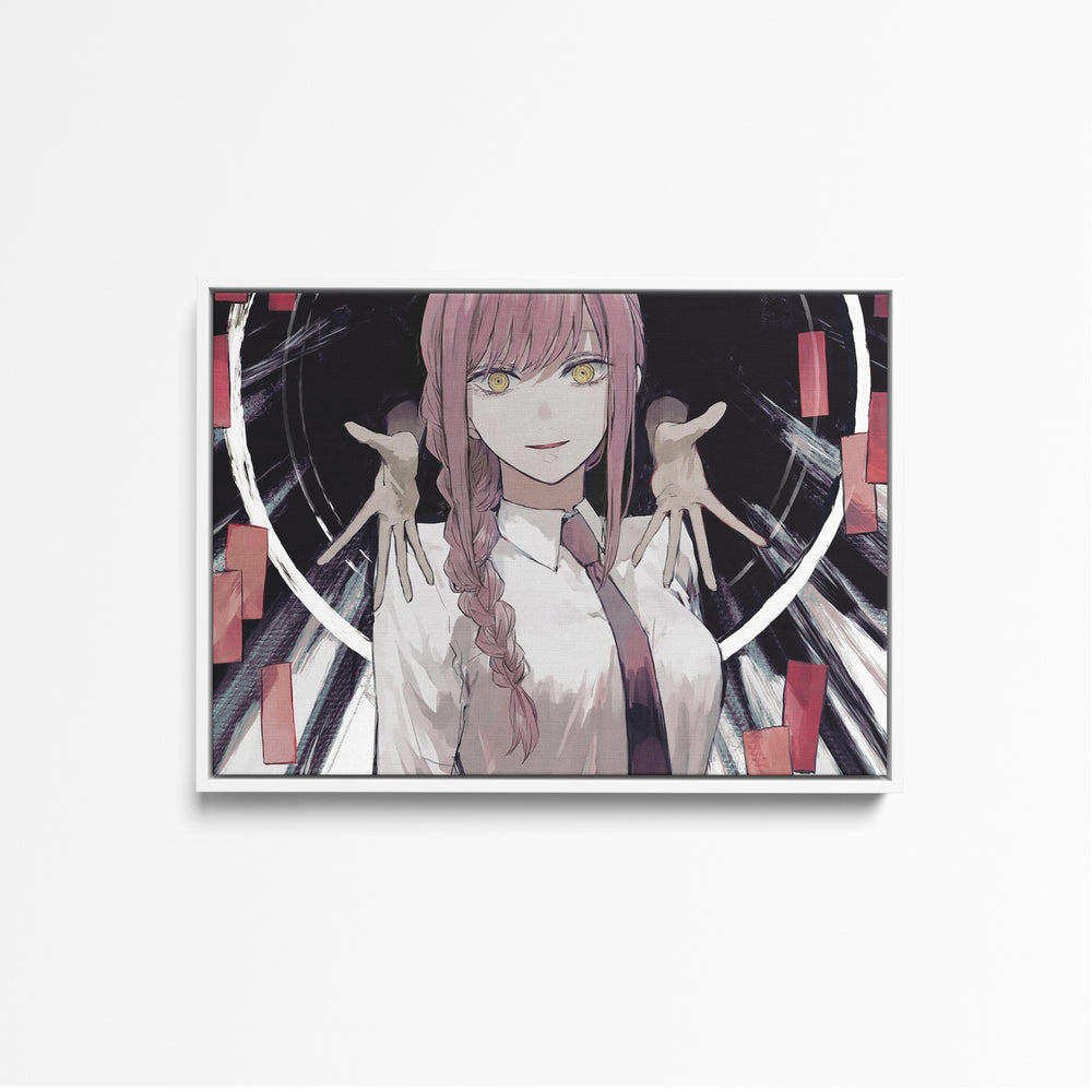 Tableau Chainsaw Man Jeune Fille Hypnotique