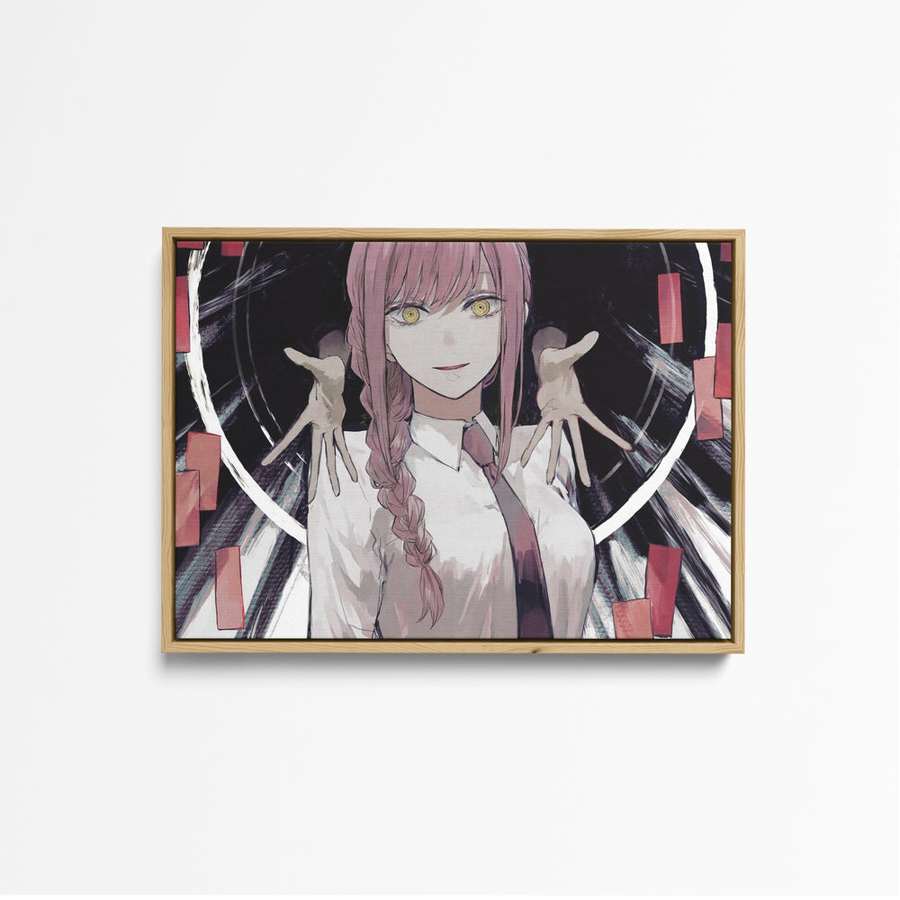 Tableau Chainsaw Man Jeune Fille Hypnotique