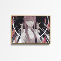 Tableau Chainsaw Man Jeune Fille Hypnotique
