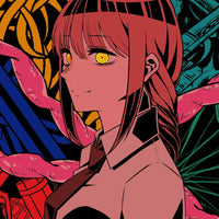 Tableau Chainsaw Man Regards Hypnotiques Tentaculaires
