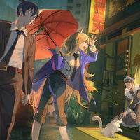 Tableau Chainsaw Man Rue Nocturne Animee