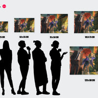 Tableau Chainsaw Man Rue Nocturne Animee