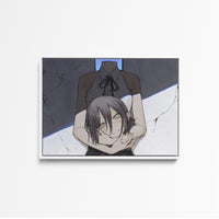 Tableau Chainsaw Man Tete Saisissante