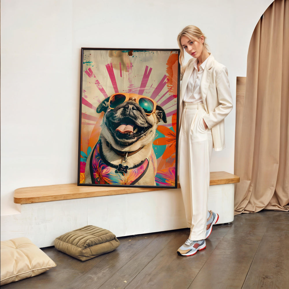 Tableau Lunettes Colore
