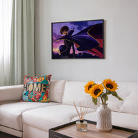 Tableau Code Geass Cavalier Crepusculaire Souriant