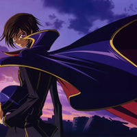 Tableau Code Geass Cavalier Crepusculaire Souriant - base image
