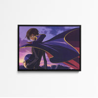 Tableau Code Geass Cavalier Crepusculaire Souriant - tableau-code-geass-cavalier-crepusculaire-souriant 3