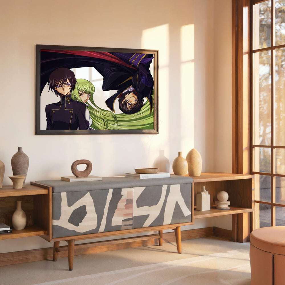 Tableau Code Geass Personnages Et Symetrie
