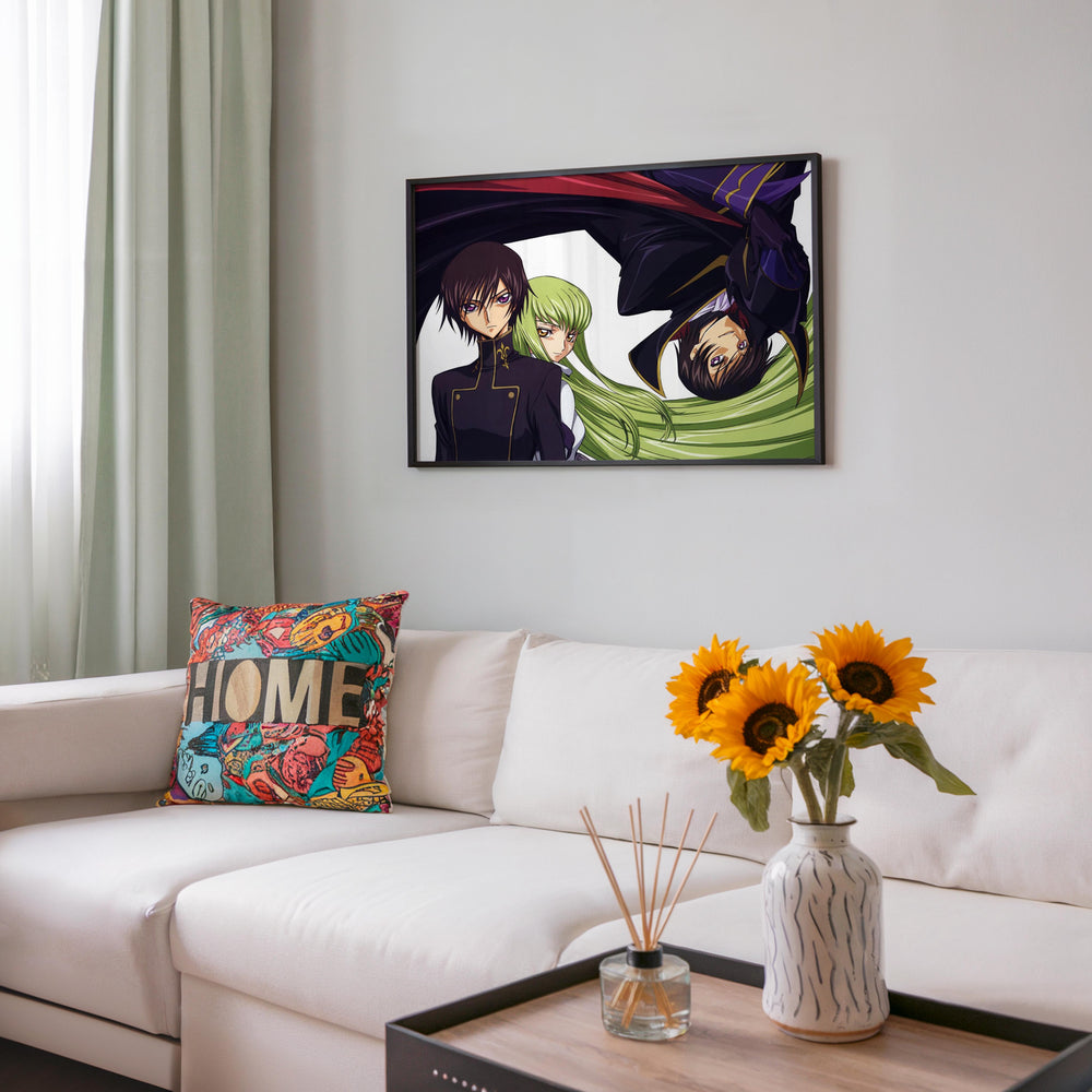 Tableau Code Geass Personnages Et Symetrie
