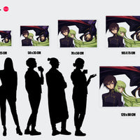 Tableau Code Geass Personnages Et Symetrie