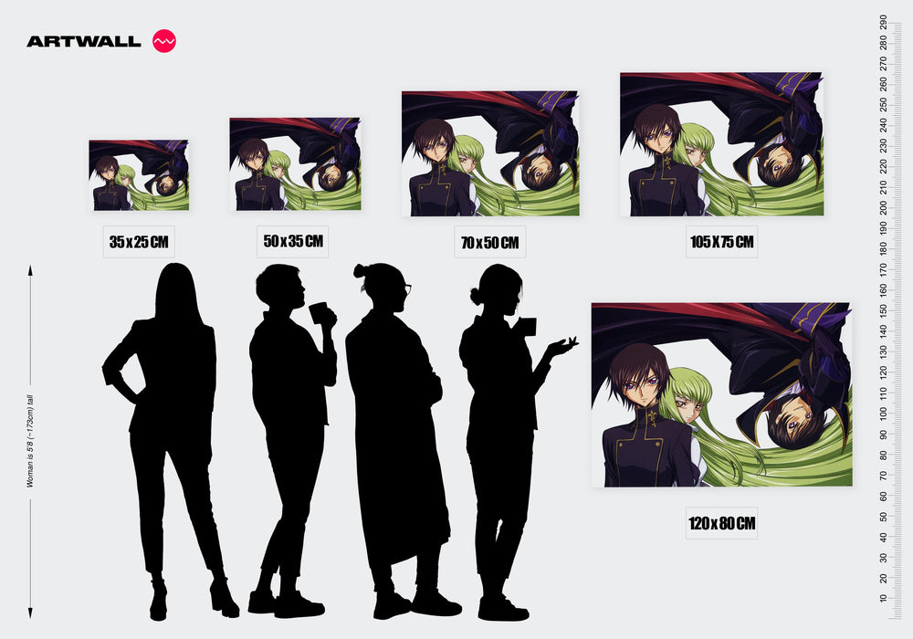 Tableau Code Geass Personnages Et Symetrie